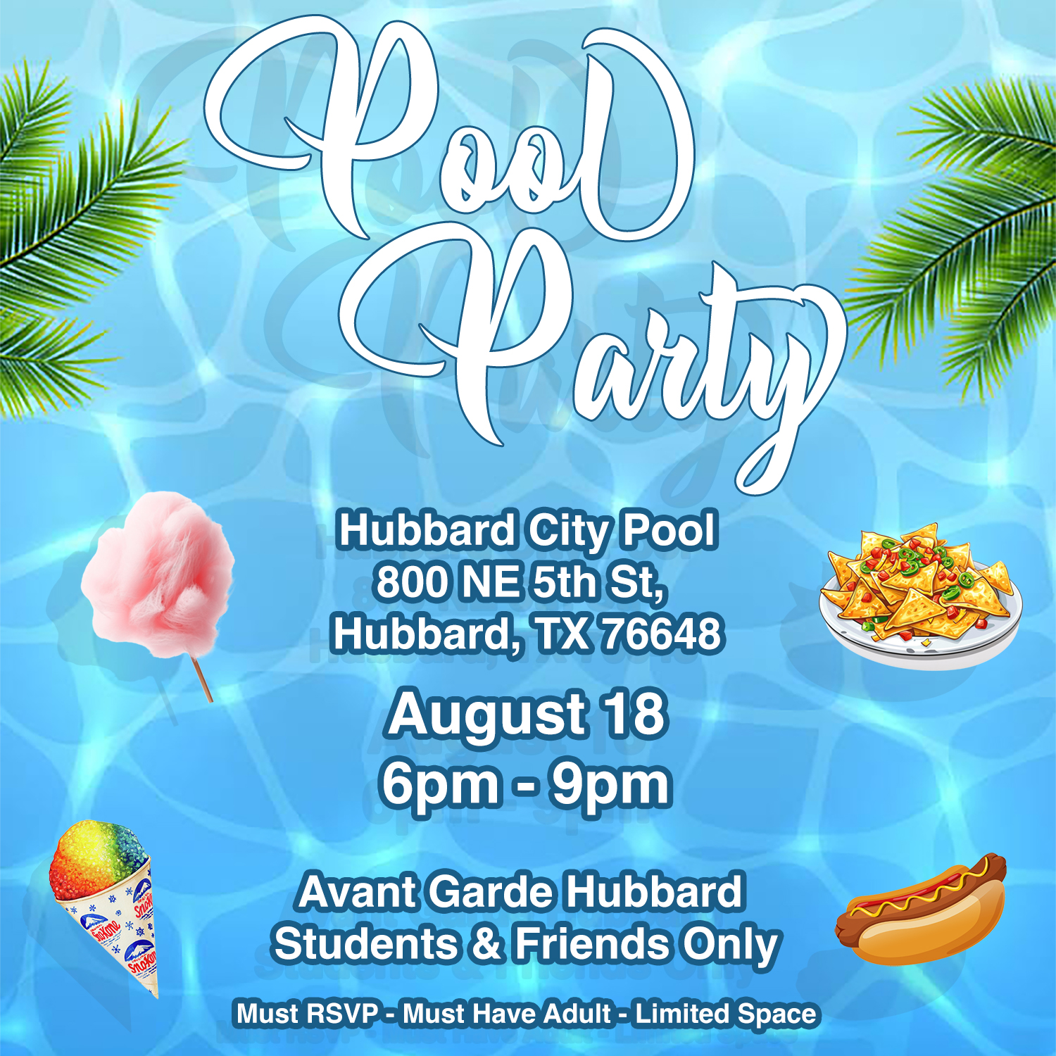 Hubbard Pool Party Hubbard Pool Party
